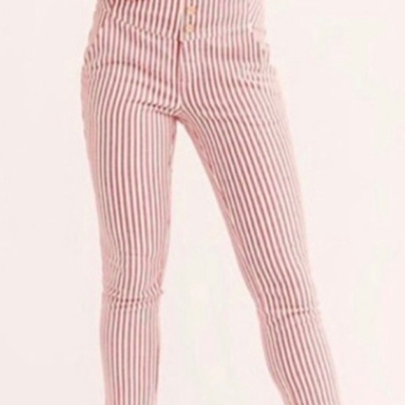 FREE PEOPLE Frankie High-Waisted Pants - Picture 2 of 3